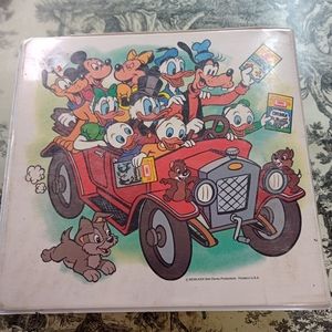 Vintage Disney cassettes and books